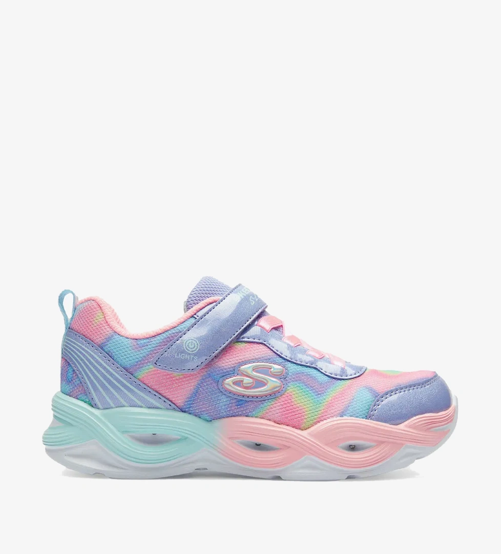Skechers Skechers Twisty Glow Sorbet Swirl Çocuk Işıklı Renkli Spor Ayakkabı model görseli