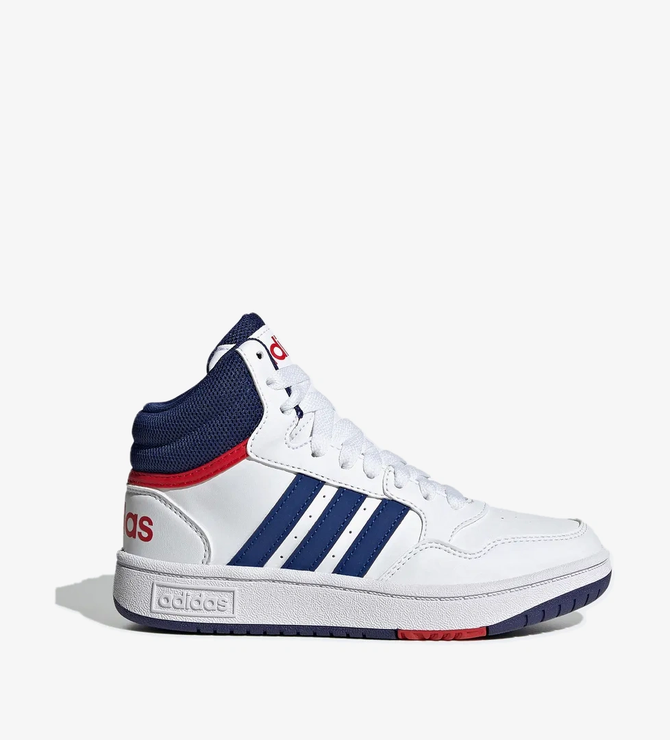 Adidas adidas Sportswear Hoops 3.0 Mid Çocuk Beyaz Spor Ayakkabı Sneaker | FashFed Beyaz - 1. görsel