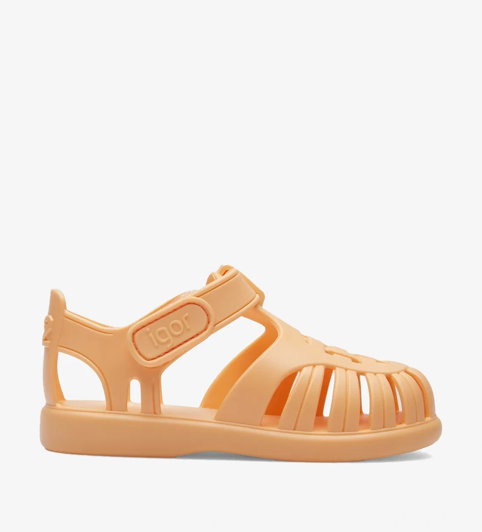 Igor Tobby Apricot Bebek Turuncu Sandalet - Görsel 1