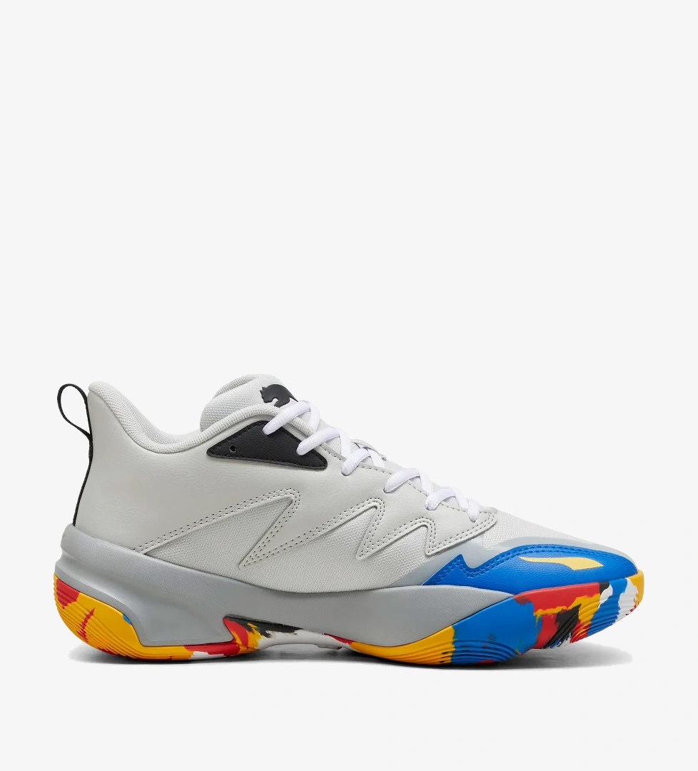 Puma Puma Genetics Erkek Gri Basketbol Ayakkabısı Sneaker | FashFed Gri - 1. görsel