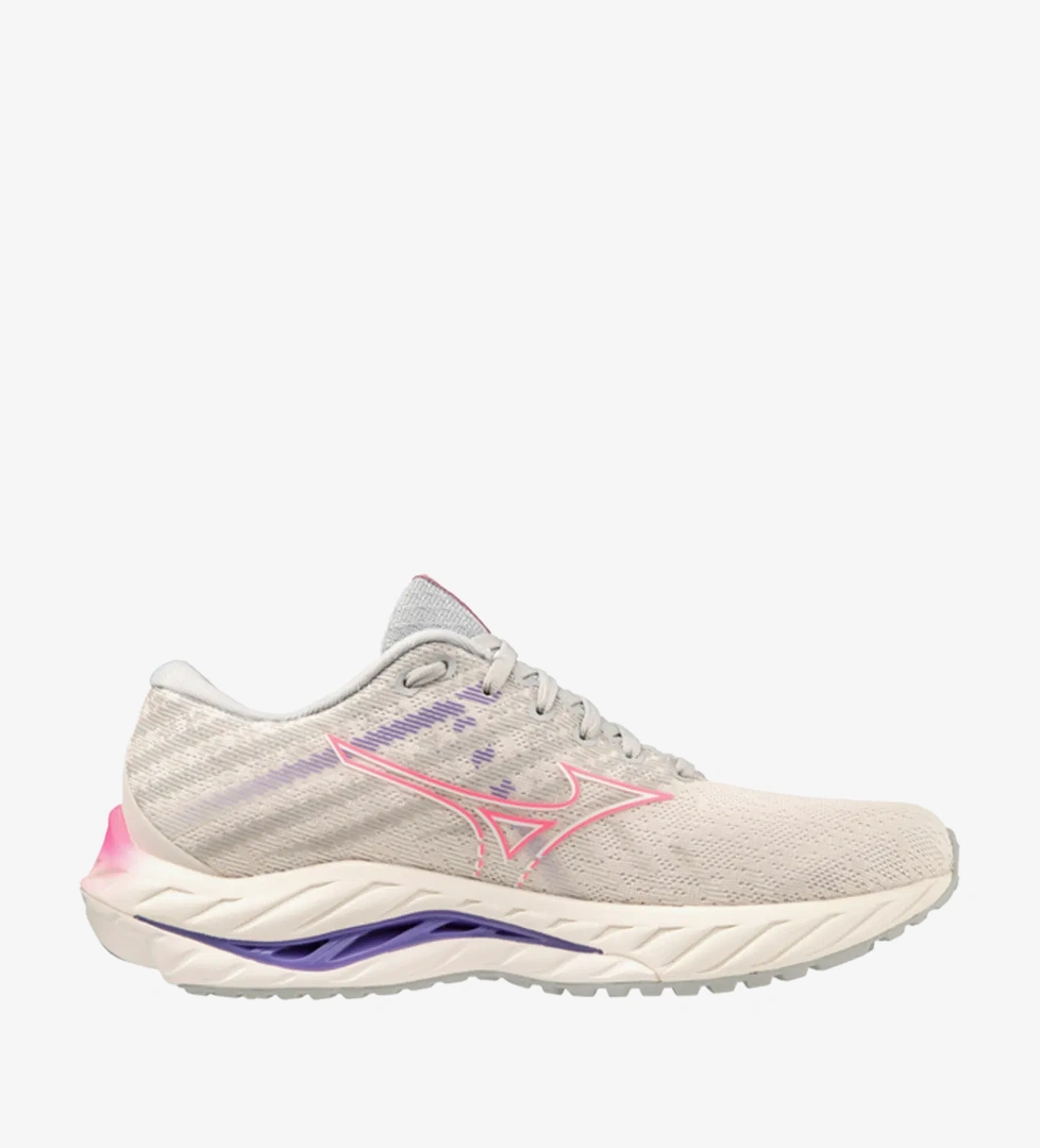 Mizuno Mizuno Wave Inspire 19 Kadın Beyaz Koşu Ayakkabısı model görseli