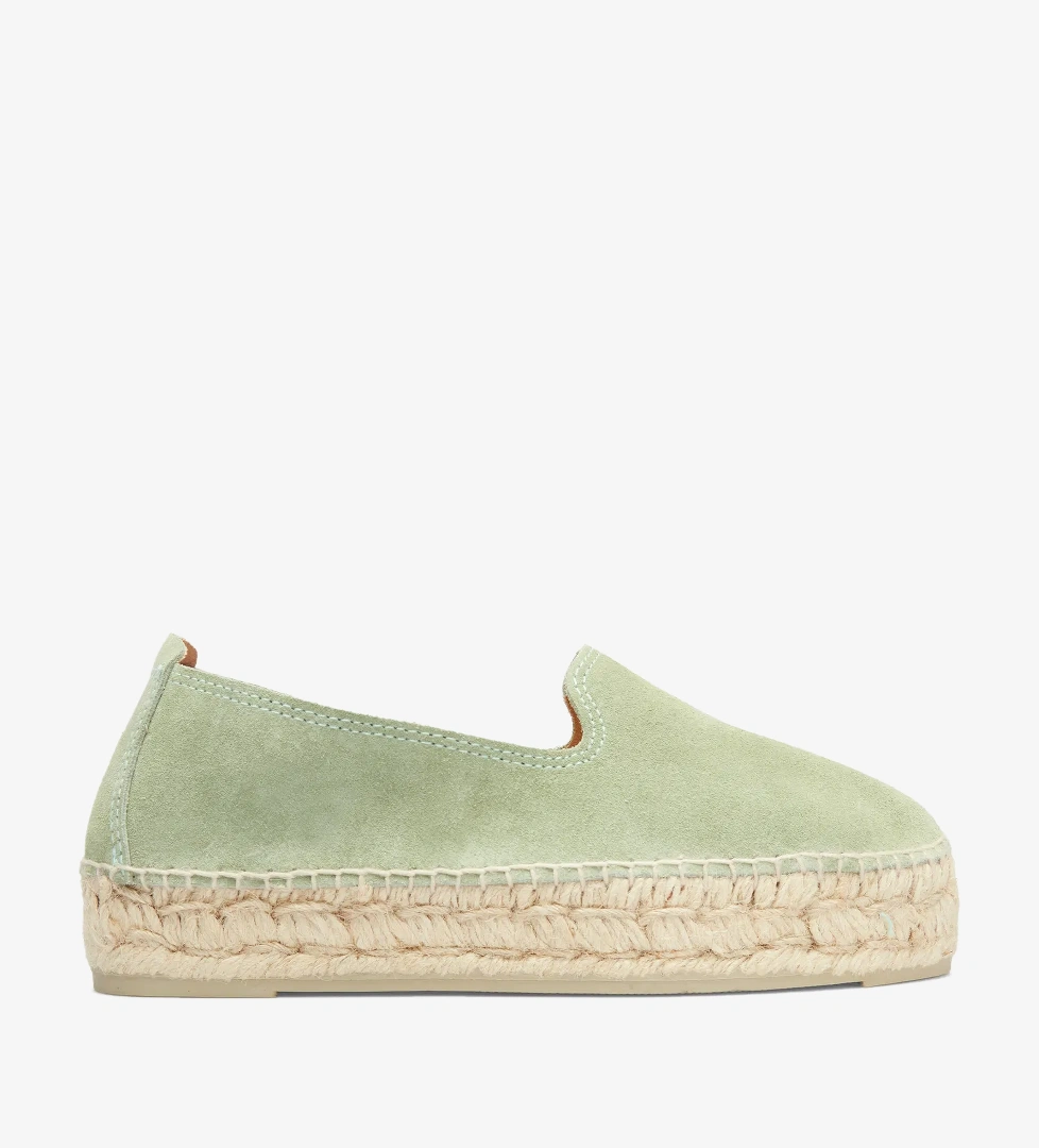 Manebi Manebi Hamptons Double Sole Kadın Yeşil Espadril model görseli