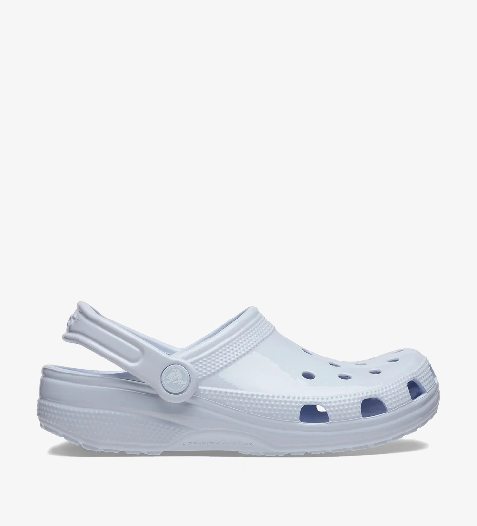 Crocs Classic High Shine Kadın Mavi Terlik - Görsel 1