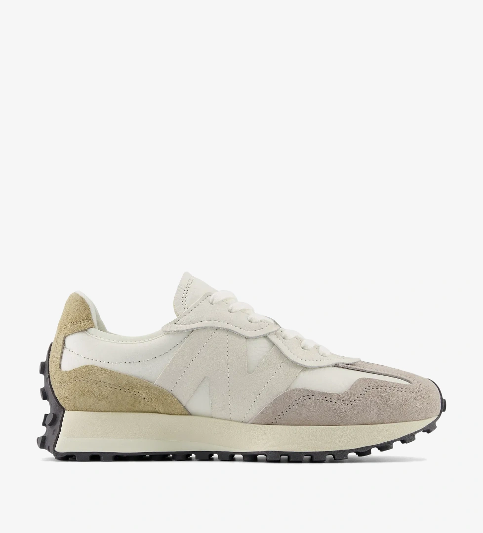 New Balance 327 Unisex Beyaz Spor Ayakkabı - Görsel 1