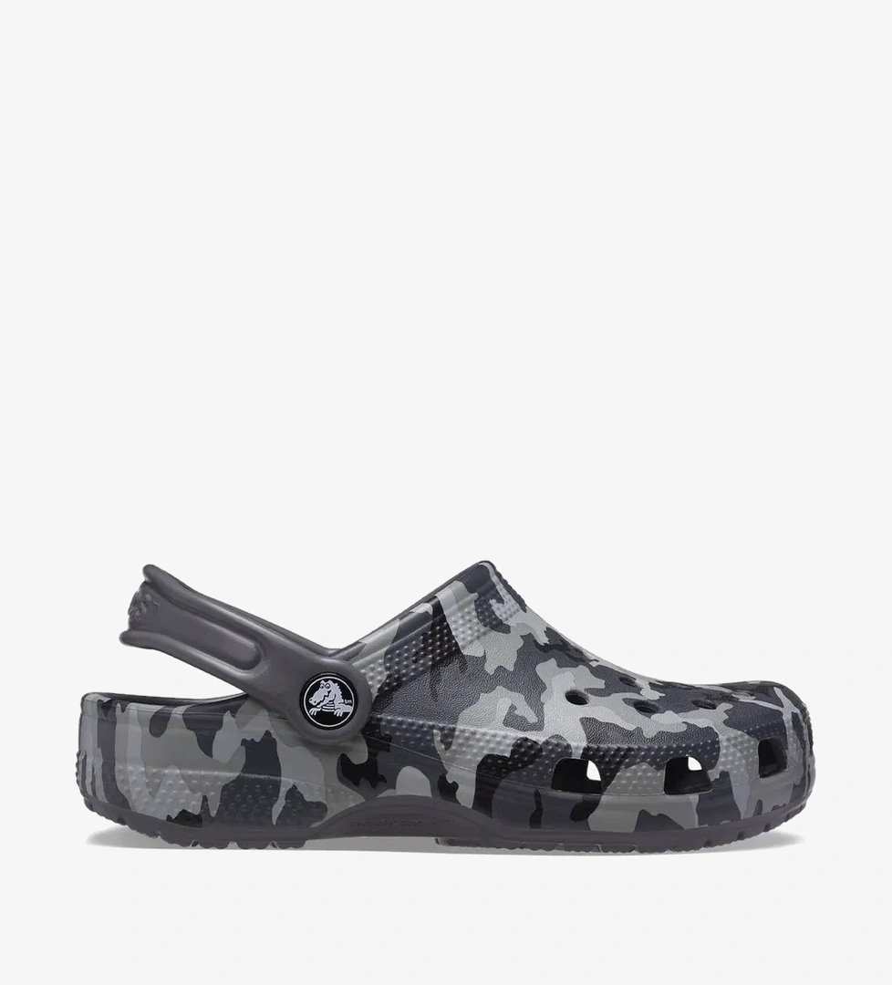 Crocs Crocs Classic Camo K Çocuk Siyah Terlik model görseli