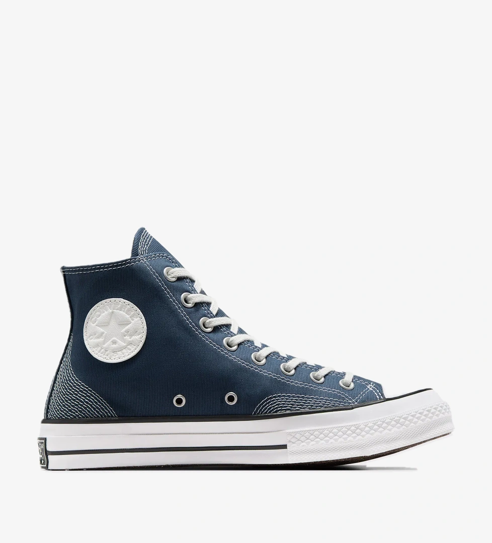 Converse Chuck 70 Multi-Stitch Unisex Mavi Sneaker - Görsel 1