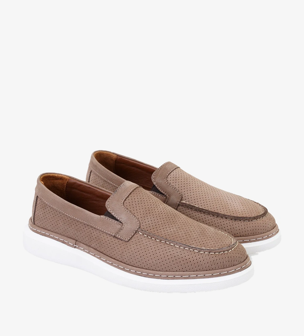 Lucas Kahve Erkek Deri Günlük Ayakkabı