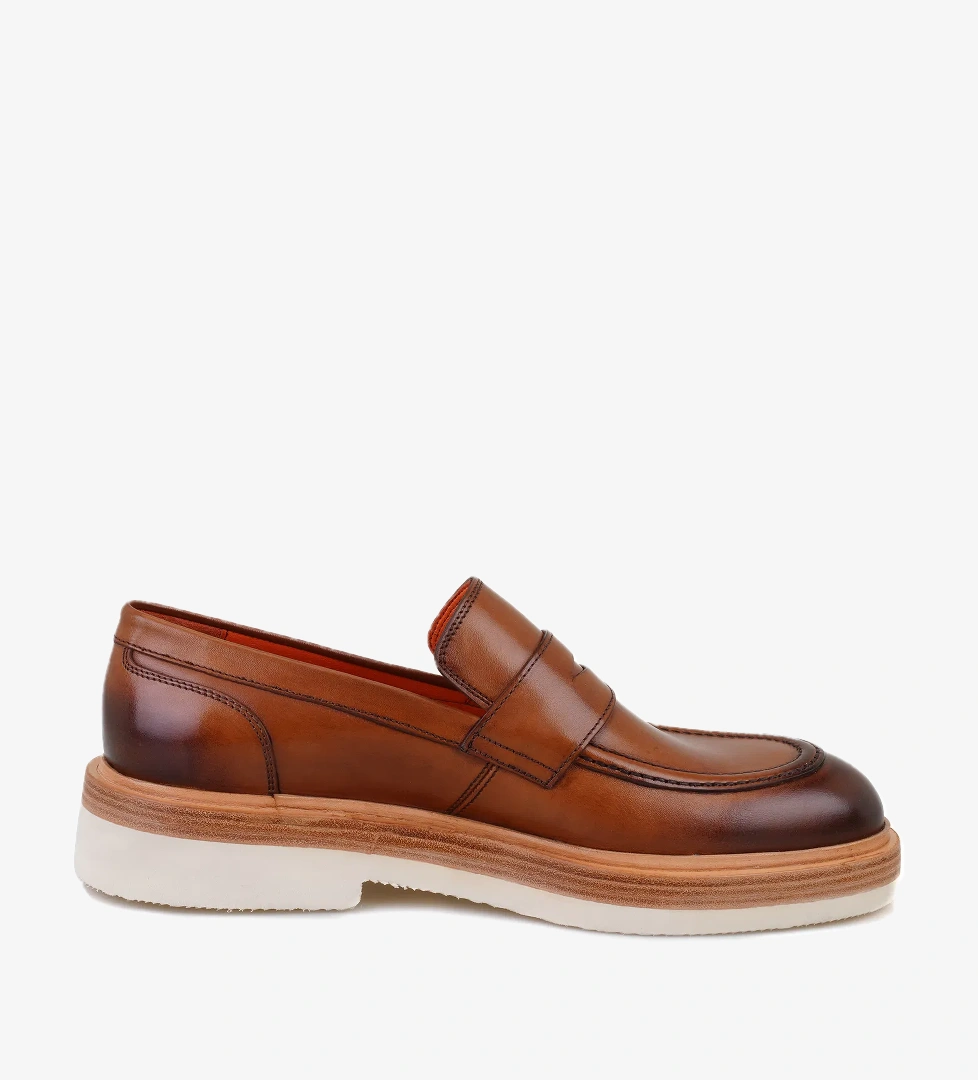 Emrick Taba Erkek Deri Klasik Ayakkabı - Görsel 1