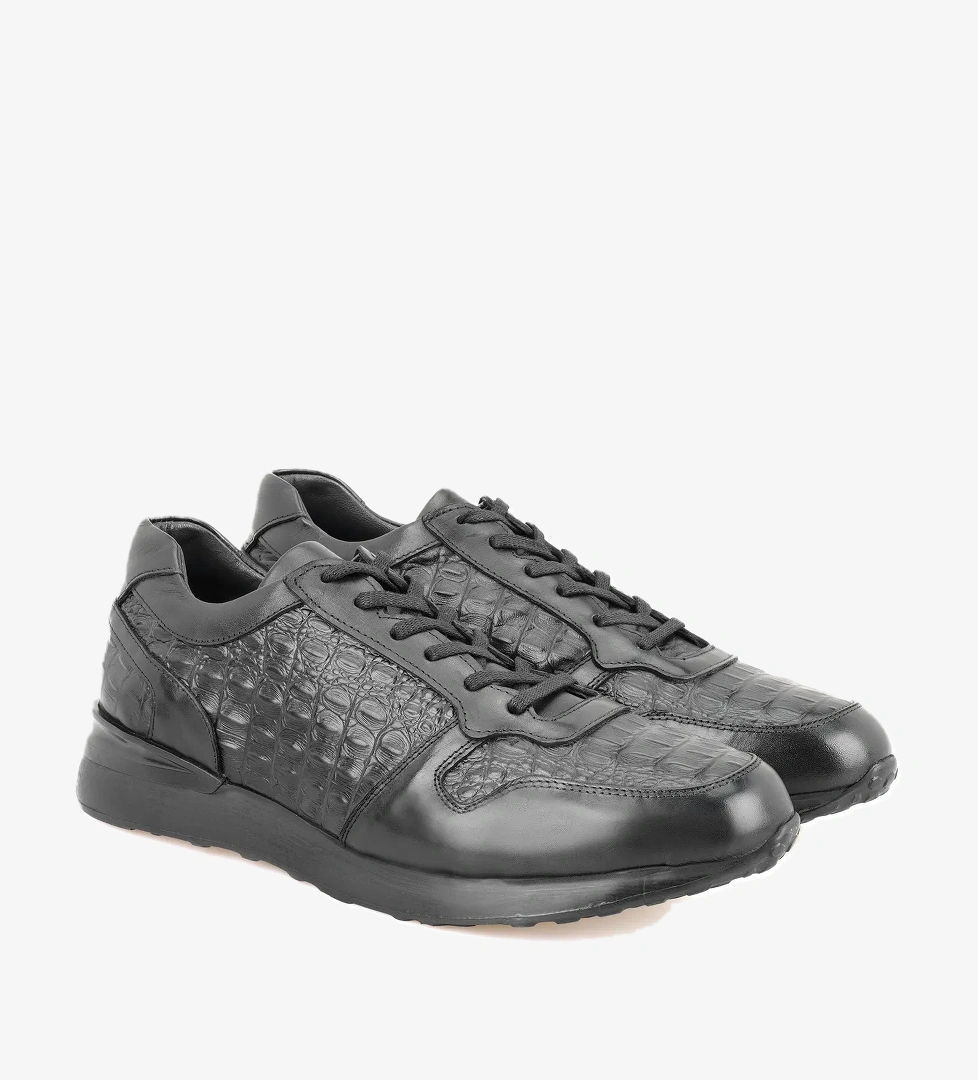 Desa Monstex Siyah Erkek Deri Günlük Ayakkabı model görseli