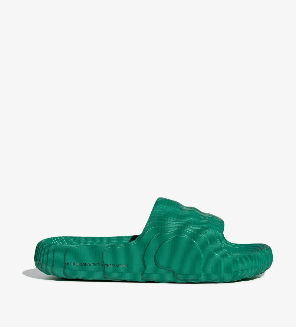 adidas Originals Adilette 22 Unisex Yeşil Terlik - Görsel 1