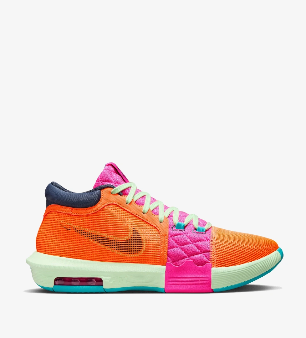 Nike Nike LeBron Witness 8 Erkek Turuncu Spor Ayakkabı Sneaker | FashFed Turuncu - 1. görsel