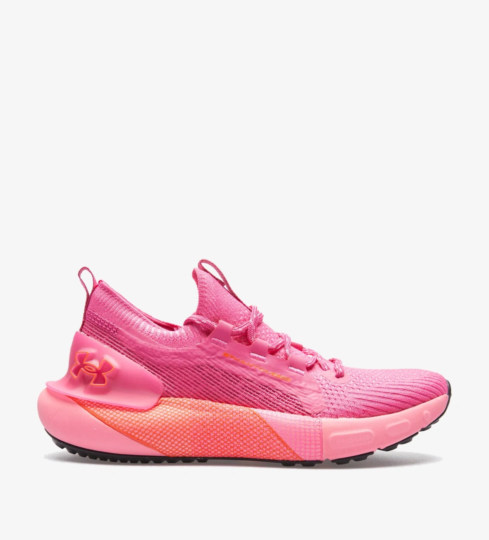 Under Armour Hovr Phantom 3 Se Lace Regular Kadın Pembe Koşu Ayakkabısı - Görsel 1