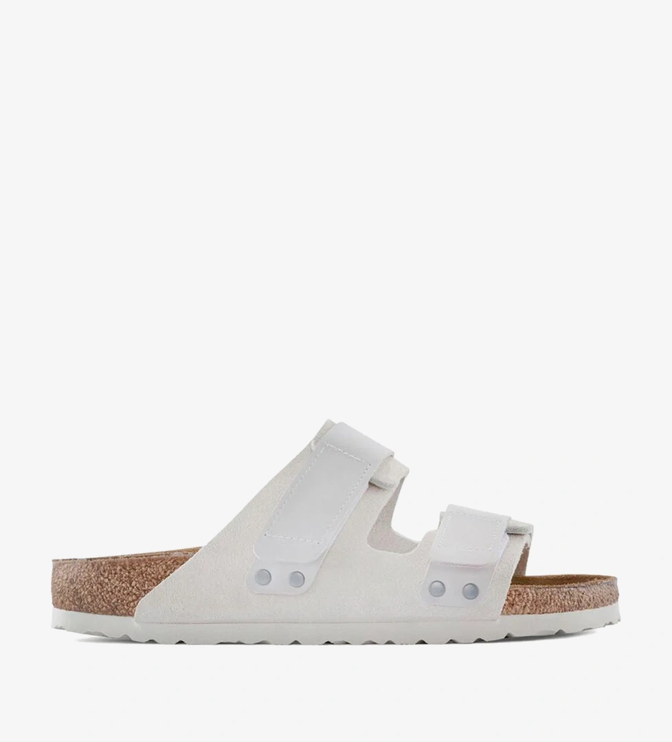 Birkenstock Uji Vl Nu Kadın Beyaz Terlik - Görsel 1