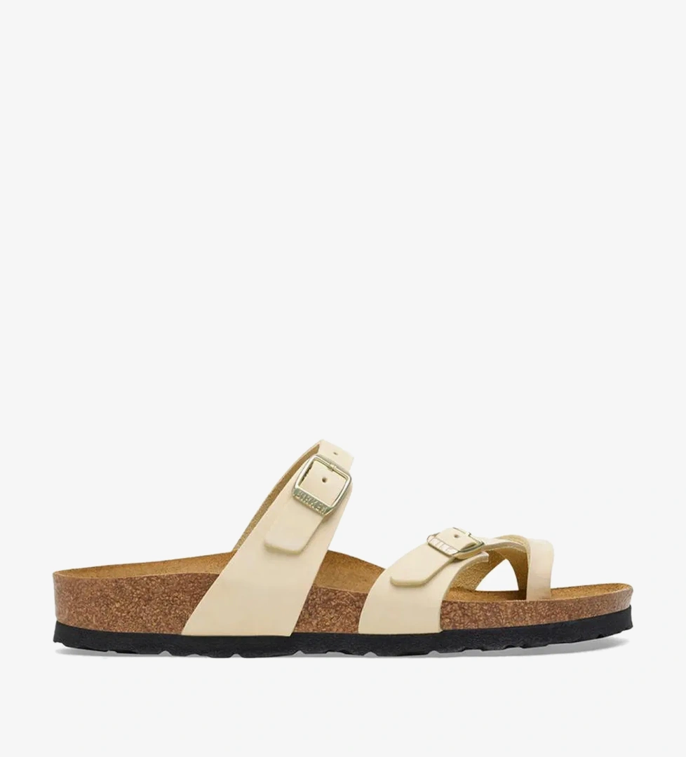 Birkenstock Mayari Nu Kadın Ekru Terlik - Görsel 1