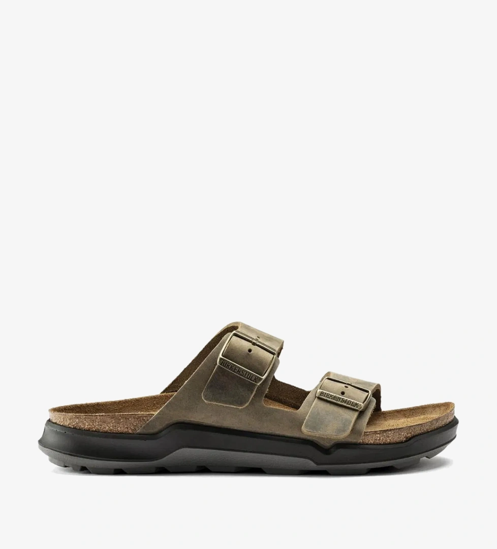 Birkenstock Arizona Artic Old Erkek Haki Terlik - Görsel 1