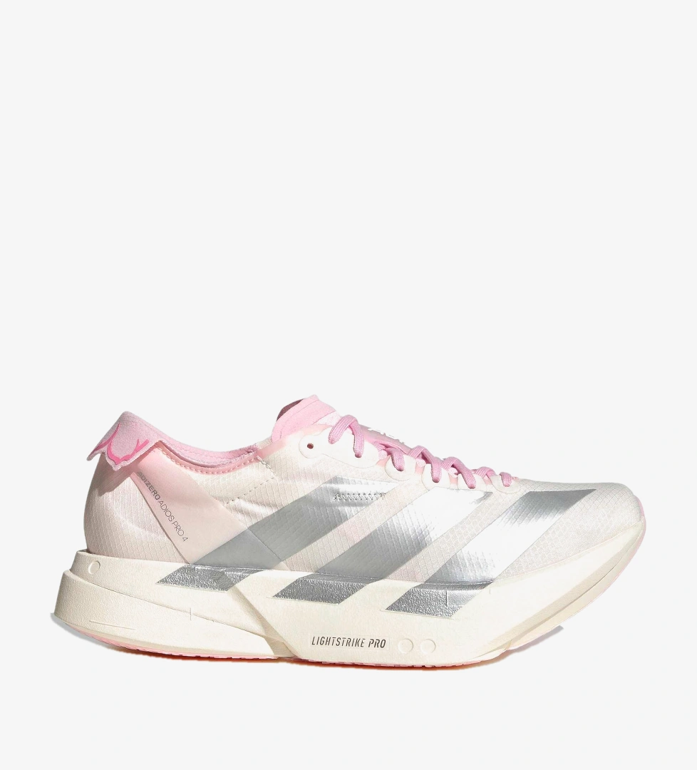 adidas Adizero Adios Pro 4 Kadın Beyaz Koşu Ayakkabısı
