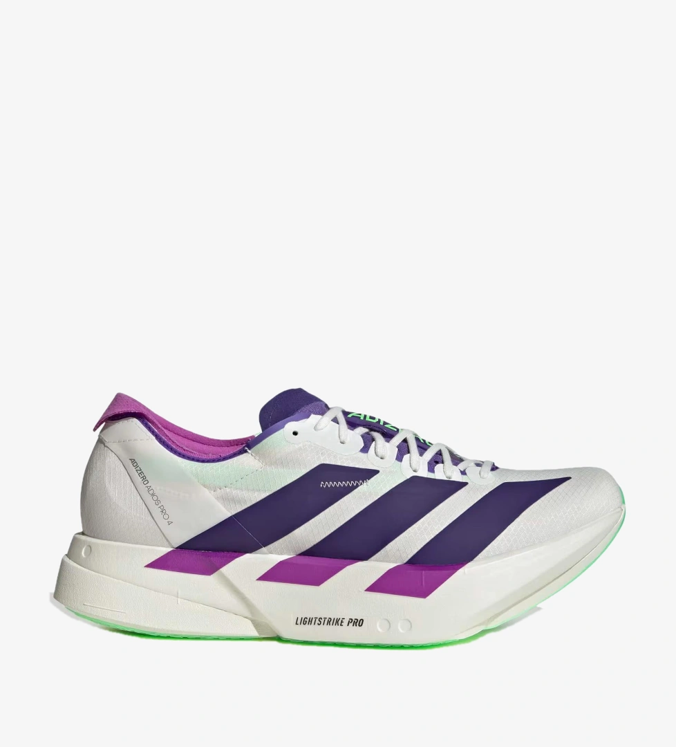 adidas Adizero Adios Pro 4 Unisex Beyaz Koşu Ayakkabısı