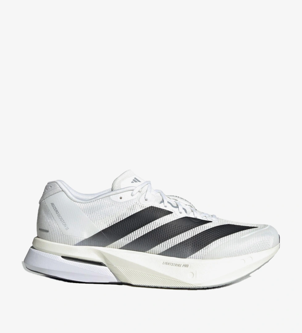 adidas Adizero Boston 13 Erkek Beyaz Koşu Ayakkabısı