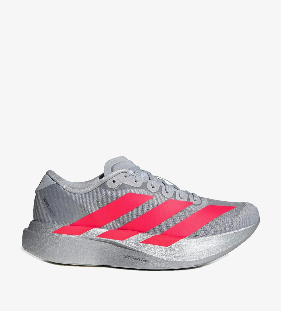 adidas Adizero Evo Sl Kadın Gri Koşu Ayakkabısı
