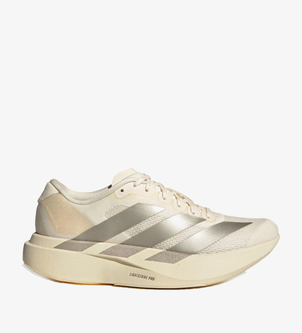 adidas Adizero Evo SL Kadın Krem Koşu Ayakkabısı