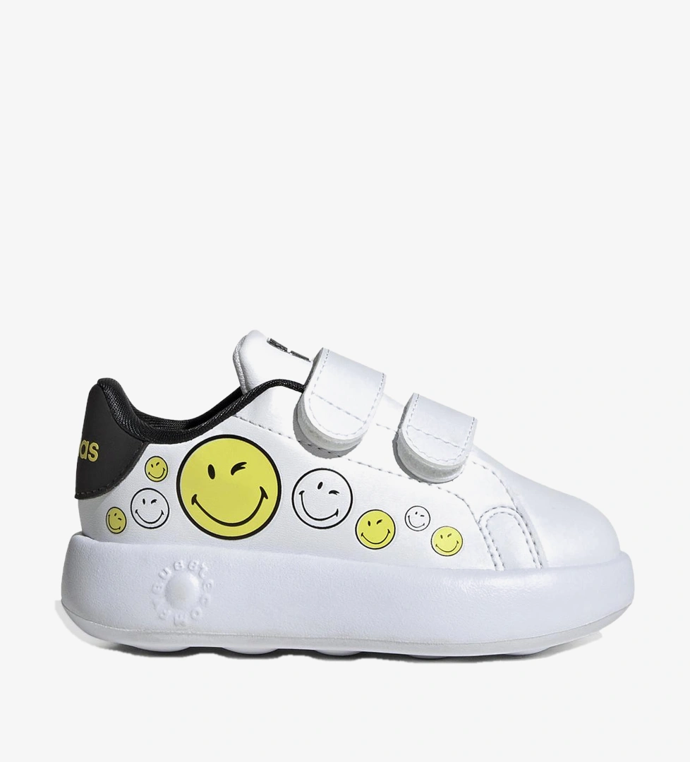 adidas Advantage Smiley Çocuk Beyaz Sneaker