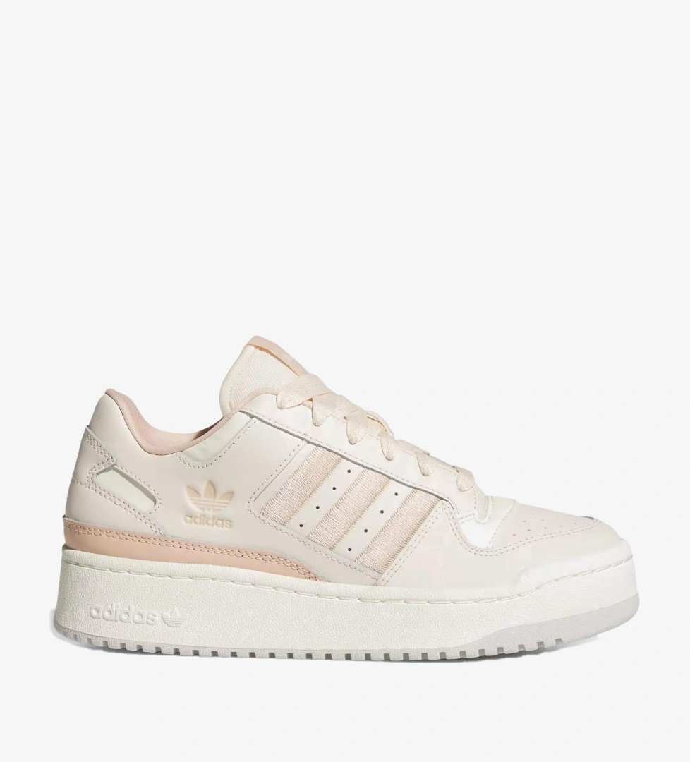 adidas Forum Bold Stripes Kadın Krem Rengi Sneaker