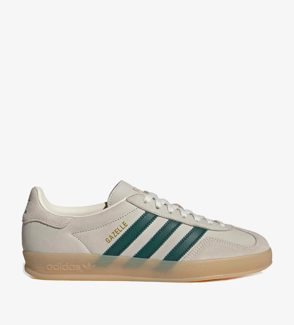adidas Gazelle Indoor Erkek Beyaz Spor Ayakkabı
