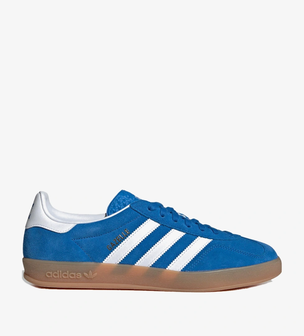 Adidas adidas Gazelle Indoor Erkek Mavi Sneaker FashFed'de! Mavi - 1. görsel