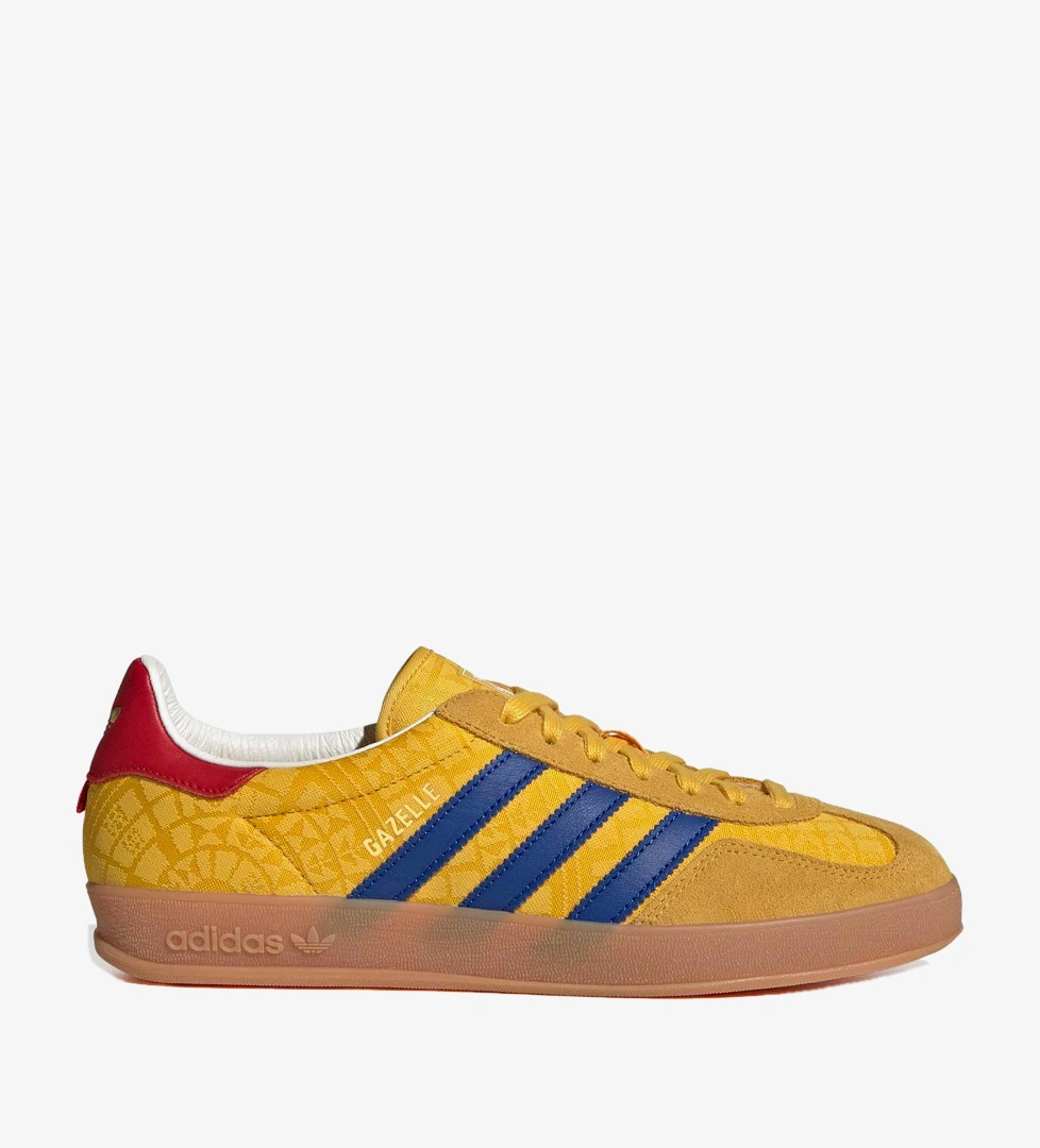 adidas Gazelle Indoor Kadın Sarı Spor Ayakkabı