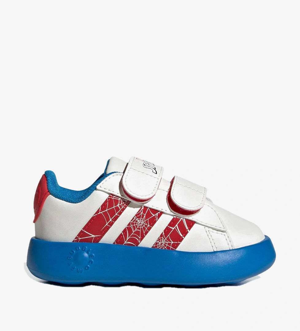 adidas Grand Court Spider-Man Cf i Bebek Beyaz Spor Ayakkabı