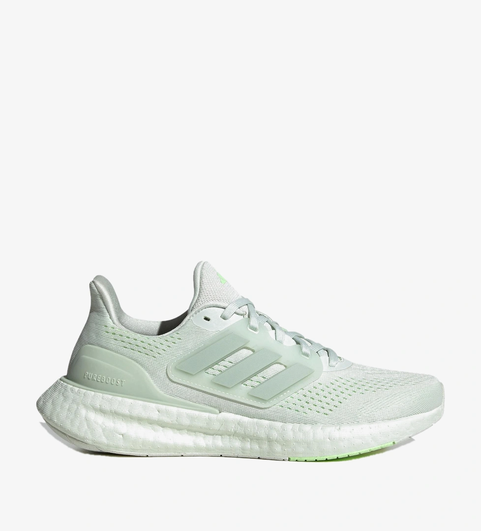 adidas Pureboost 23 Kadın Yeşil Koşu Ayakkabısı