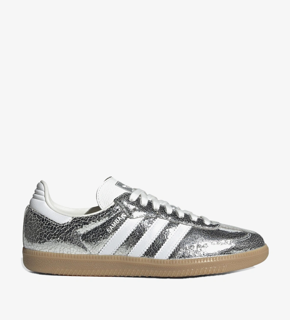 adidas Samba OG Kadın Gümüş Sneaker