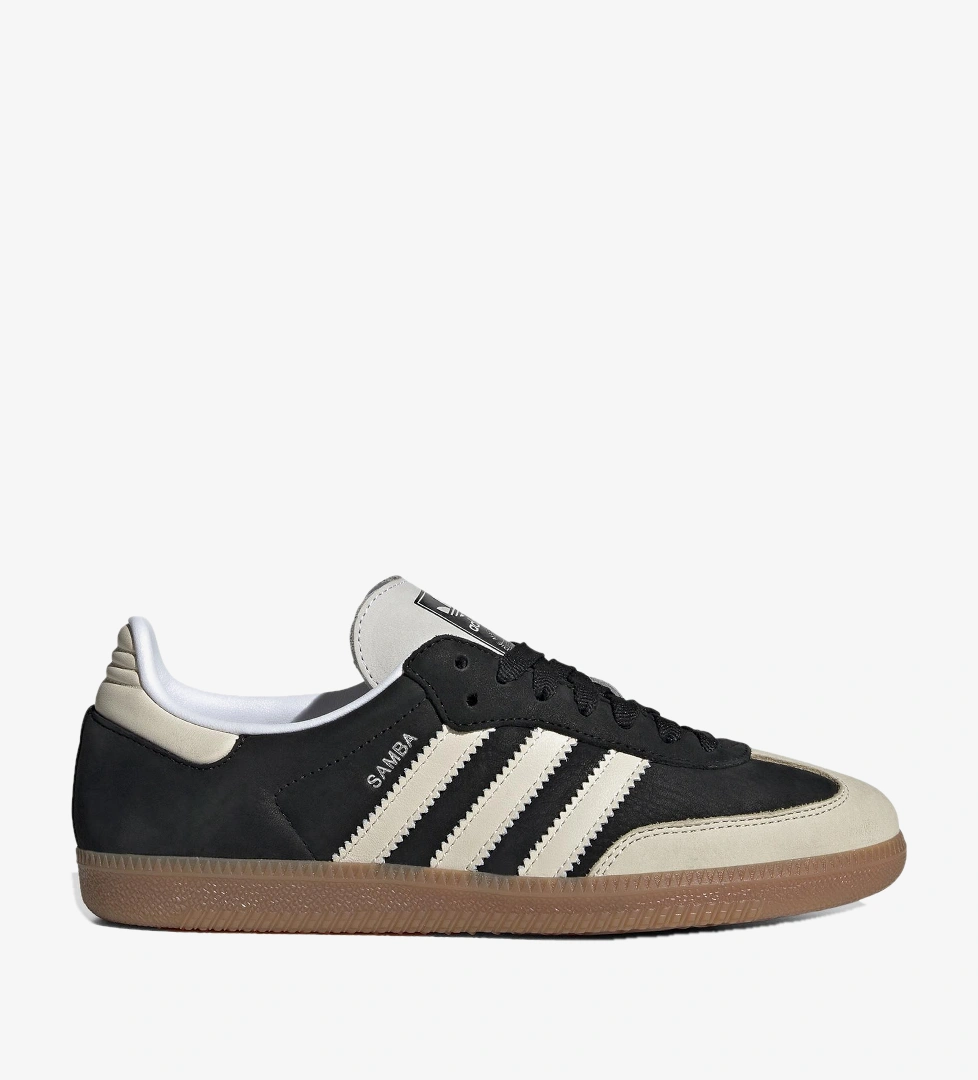 adidas Samba OG Kadın Krem/Siyah Spor Ayakkabı