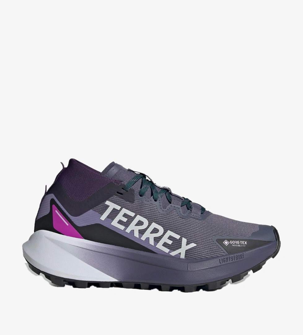 adidas Terrex Agravic Gore-Tex Kadın Mor Koşu Ayakkabısı