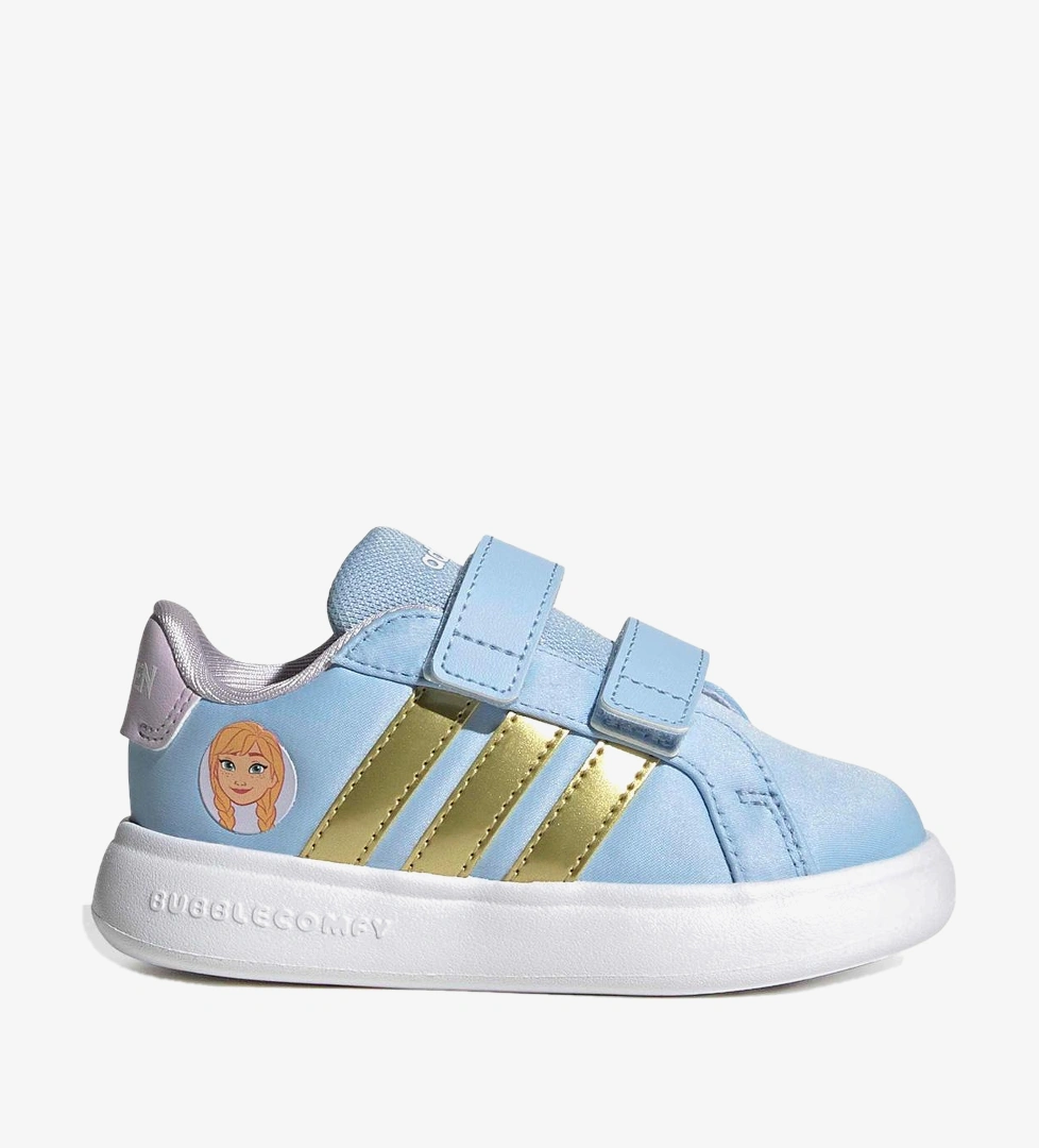 adidas x Disney Grand Court Anna Bebek Mavi Spor Ayakkabı