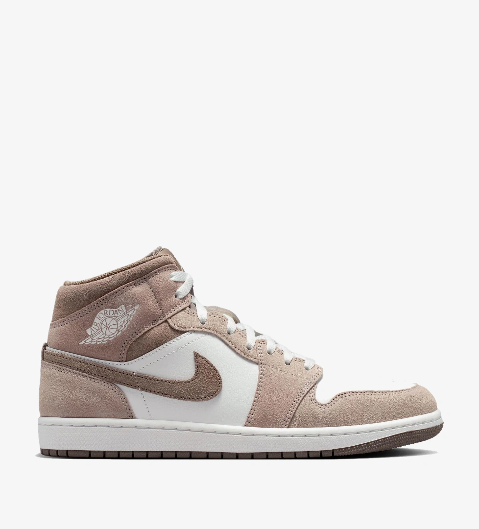 Air Jordan 1 Mid Erkek Kahverengi Spor Ayakkabı