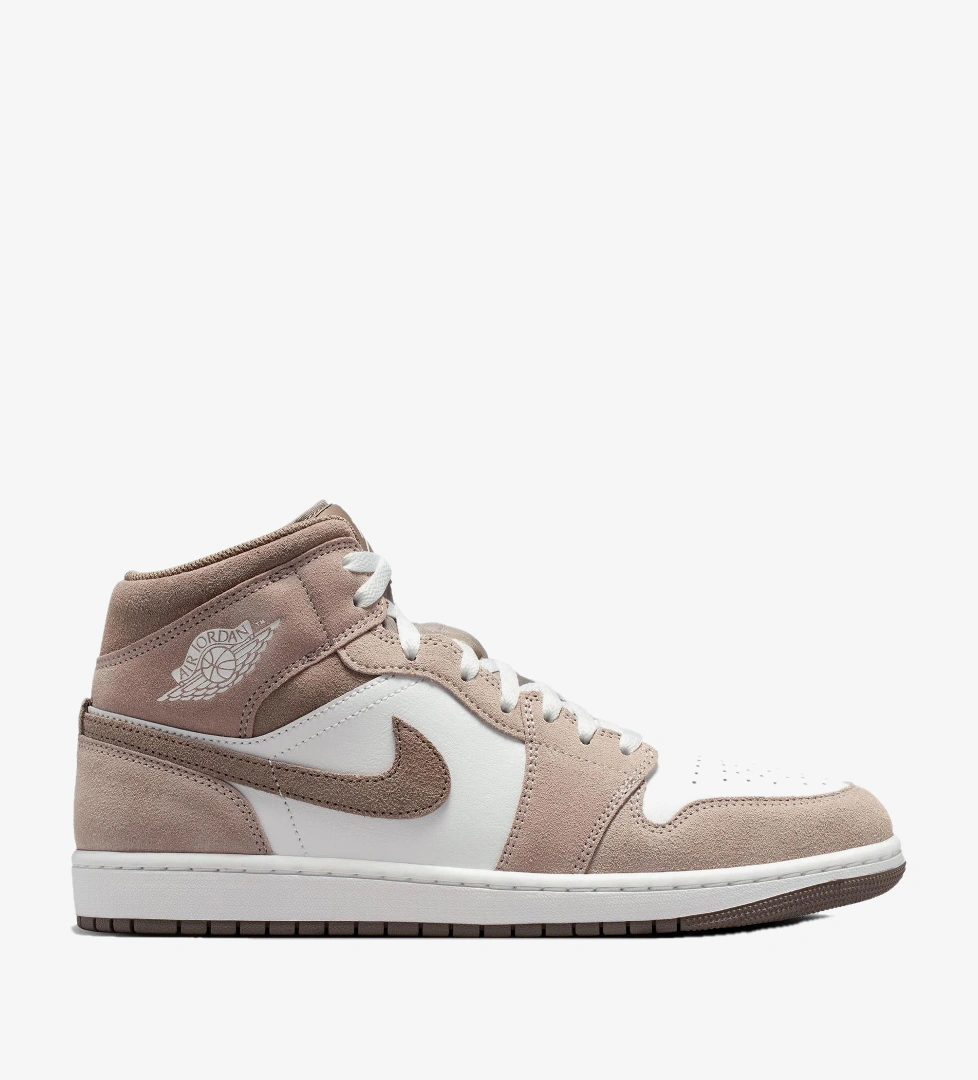Air Jordan 1 Mid Erkek Kahverengi Spor Ayakkabı