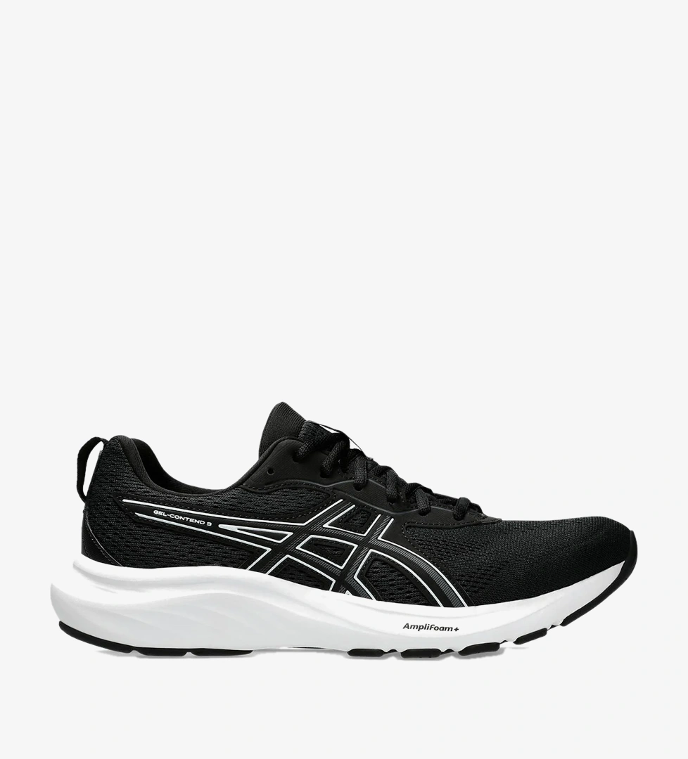 Asics Gel Contend 9 Erkek Siyah Koşu Ayakkabısı