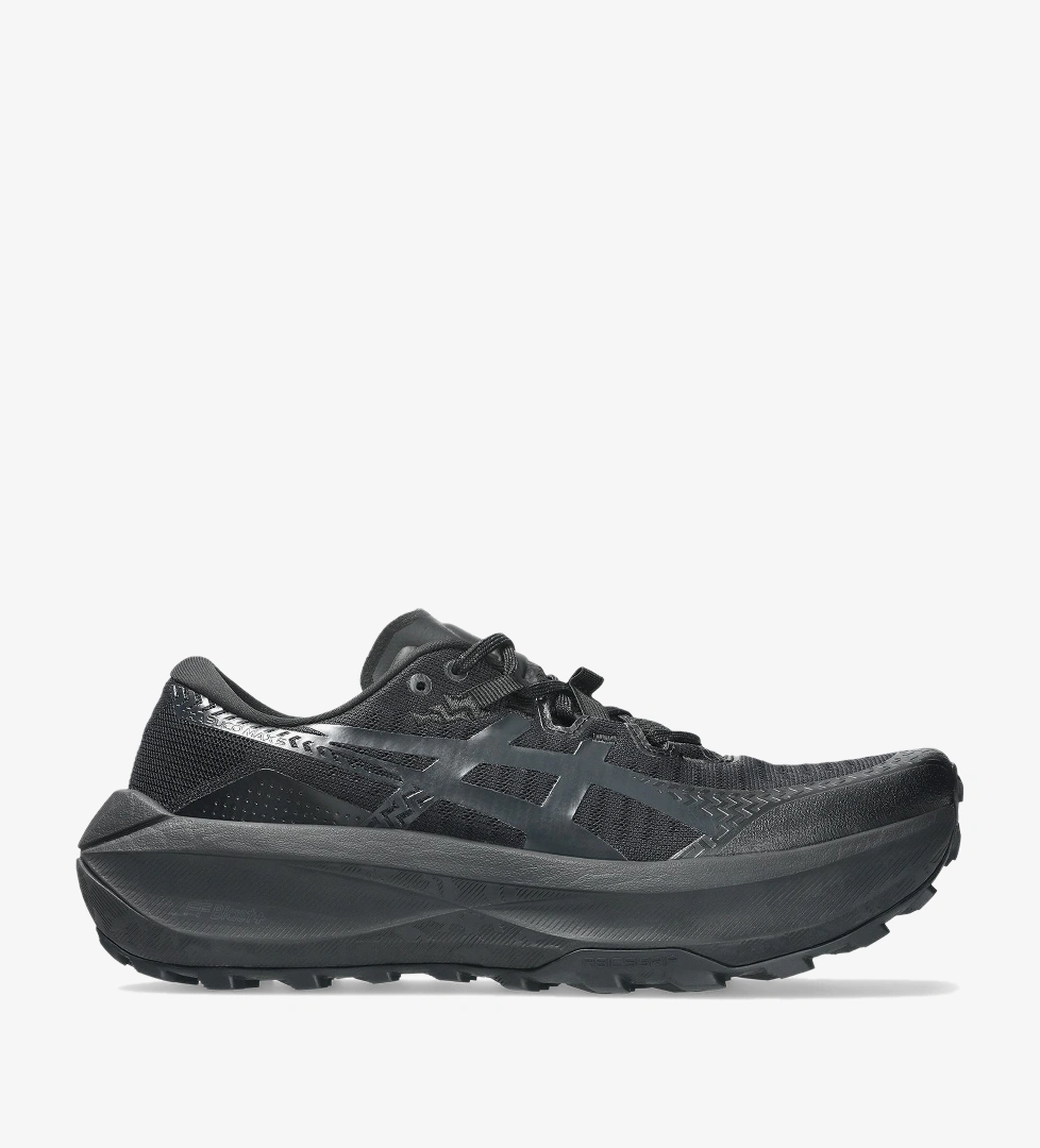 Asics Trabuco Max 5 Erkek Siyah Arazi Koşu Ayakkabısı