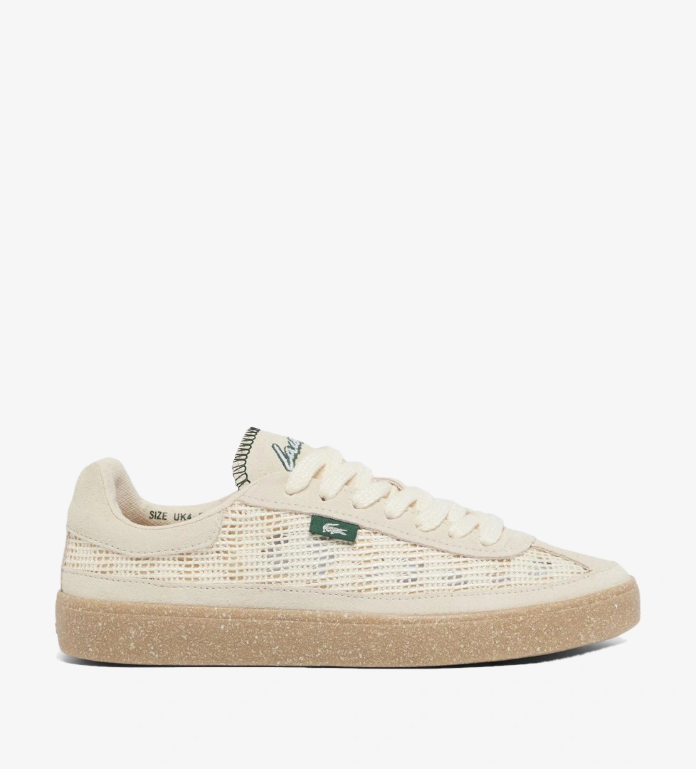 Lacoste Lacoste Baseshot Lite Kadın Krem Sneaker FashFed'de! Krem - 1. görsel