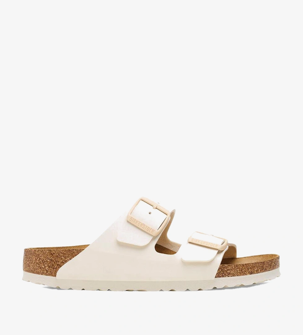 Birkenstock Arizona Bf Saffiano Krem Erkek Terlik