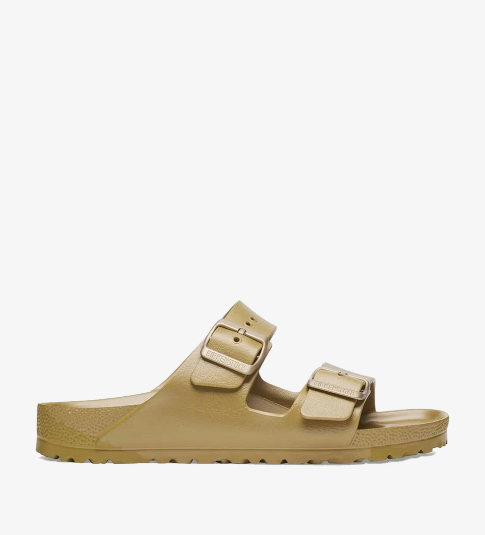 Birkenstock Arizona Eva Glamour Erkek Gold Terlik