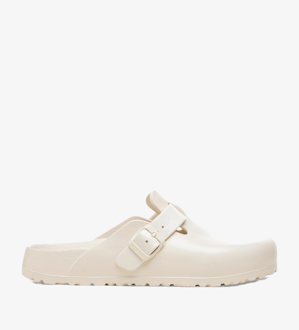 Birkenstock Boston Eva Kadın Krem Terlik