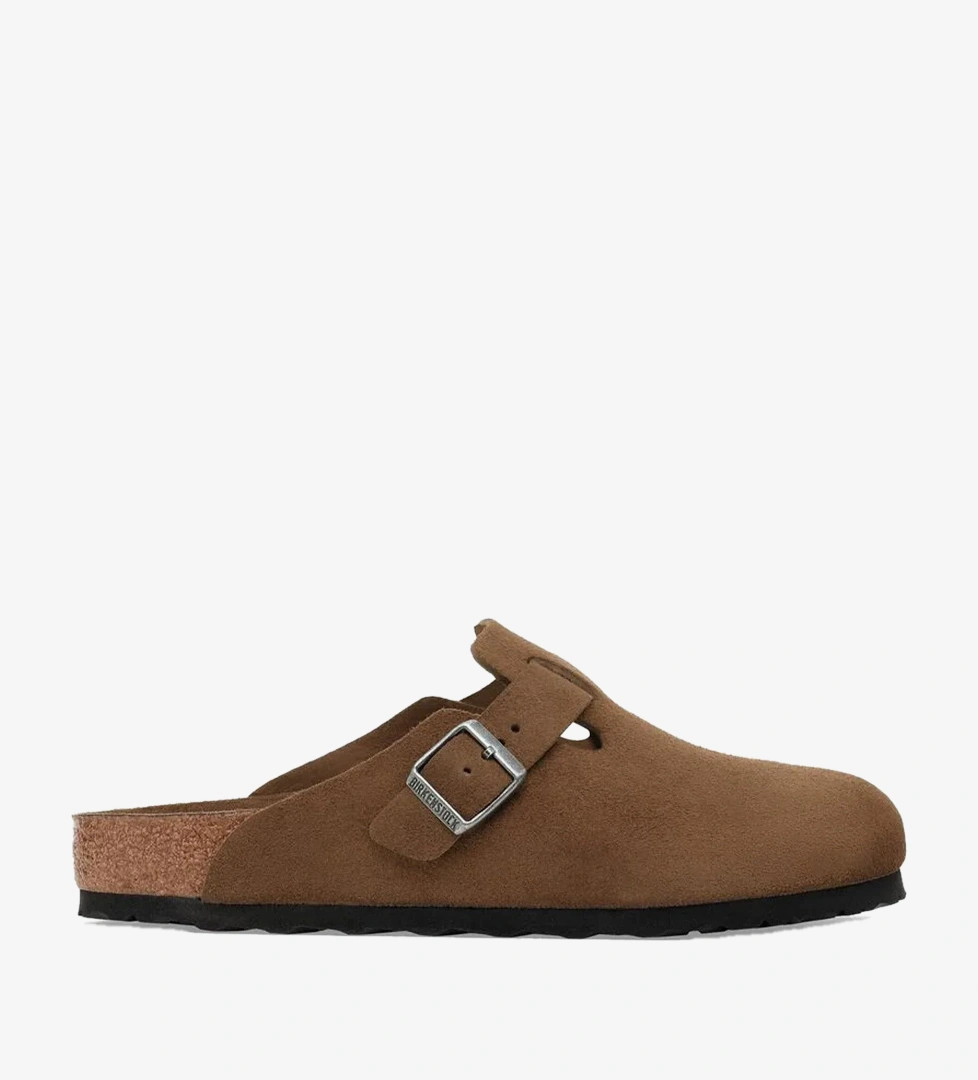 Birkenstock Boston Soft Footbed SL Unisex Kahverengi Terlik