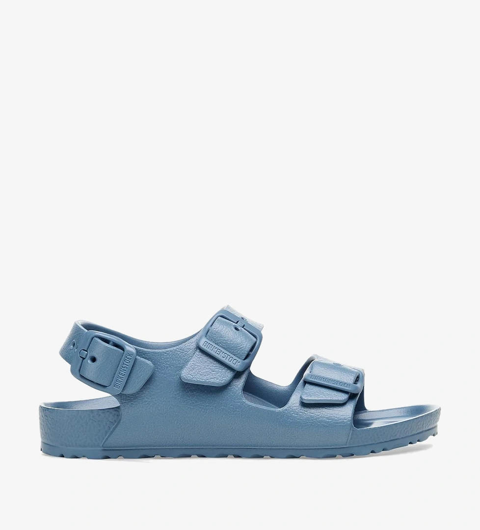 Birkenstock Milano Eva Bebek Mavi Sandalet