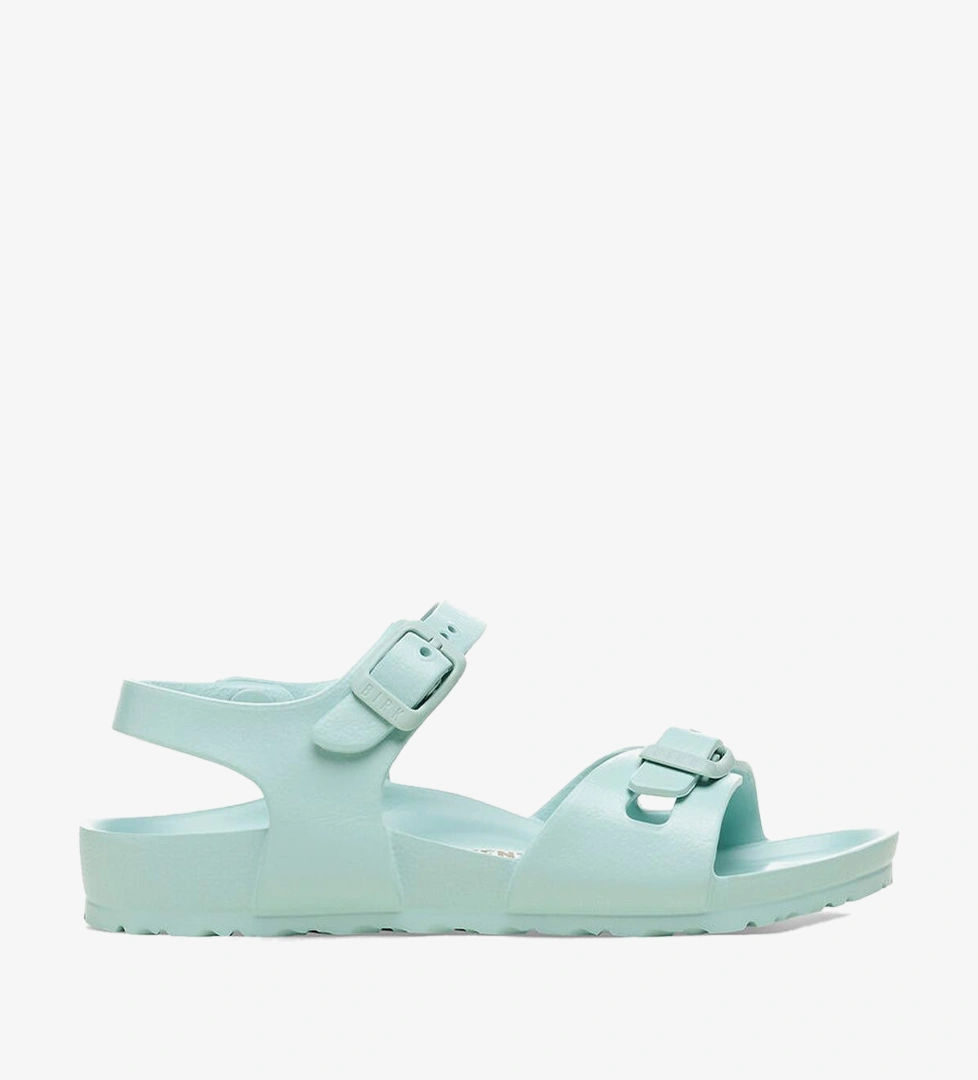 Birkenstock Rio Kids Bebek Yeşil Sandalet