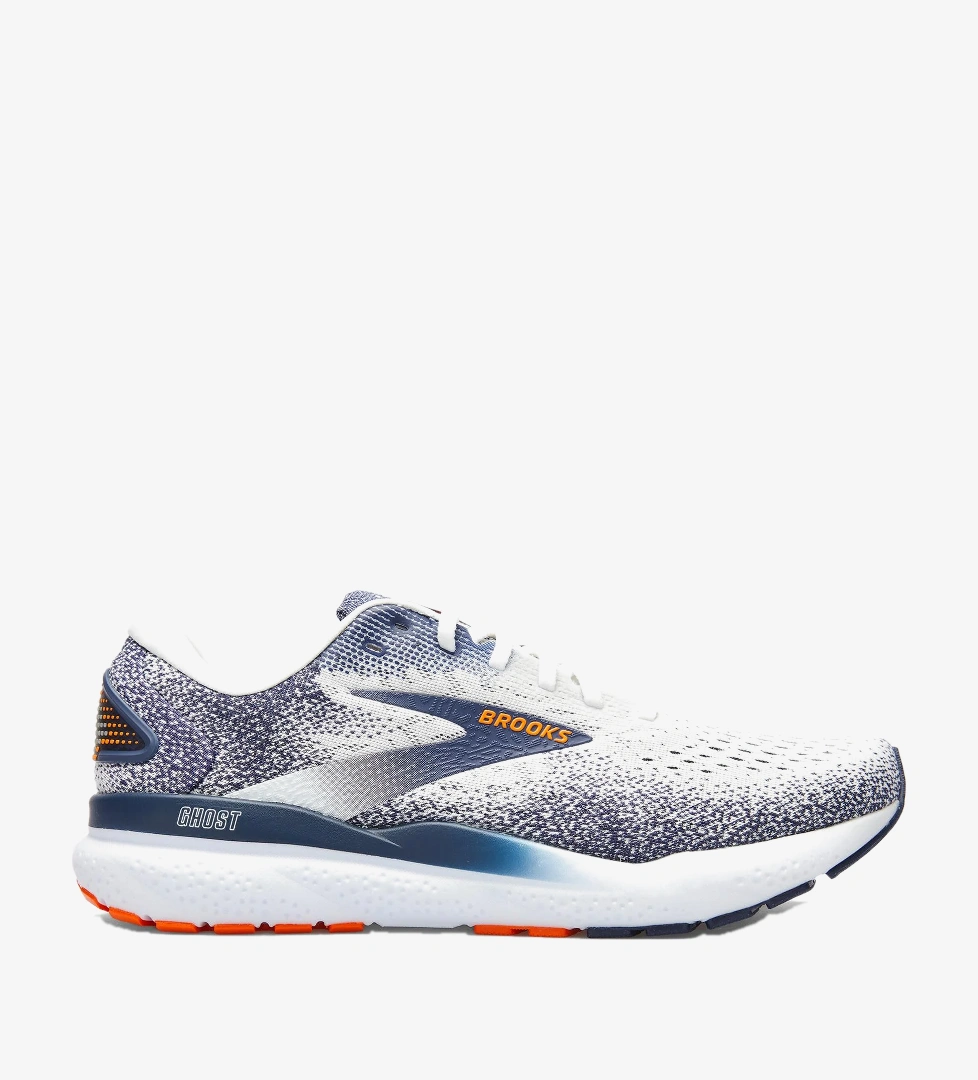 Brooks Ghost 16 Erkek Beyaz Koşu Ayakkabısı
