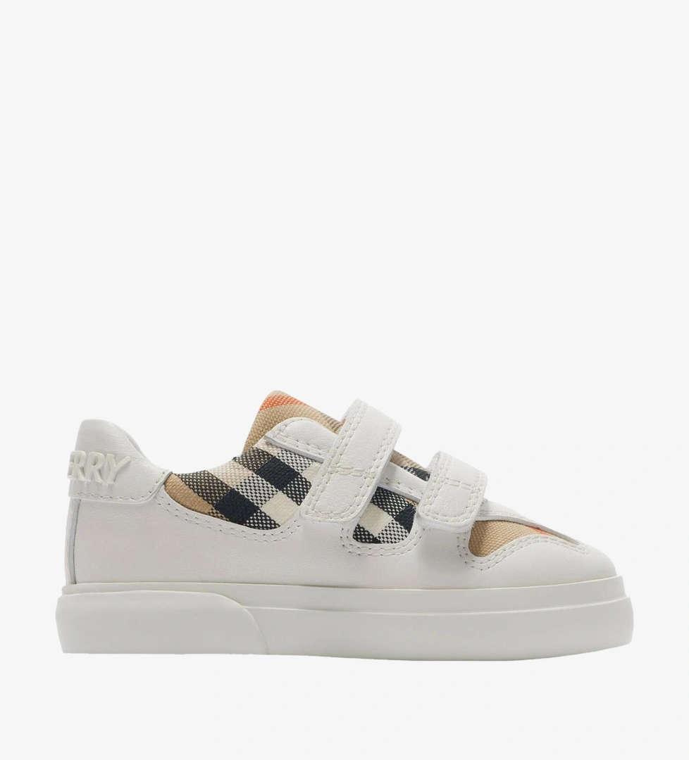 Burberry Beyaz Burberry Check