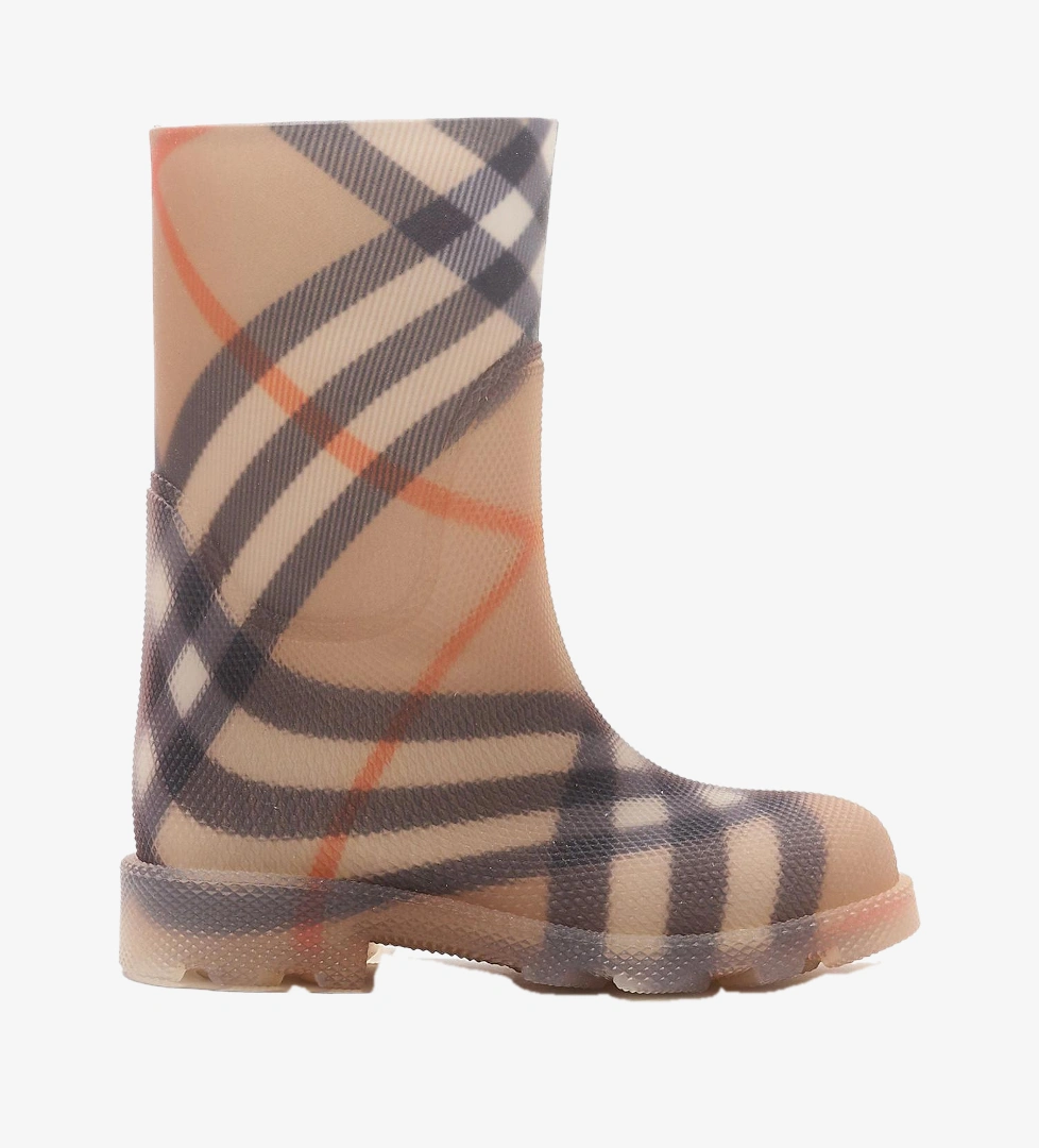 Burberry Bej Burberry Check Rubber