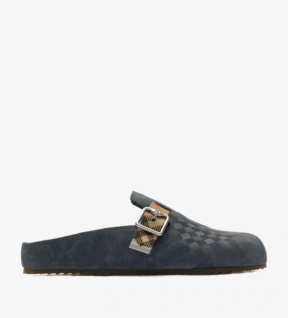 Burberry Burberry Check Suede